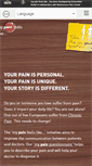 Mobile Screenshot of mypainfeelslike.com